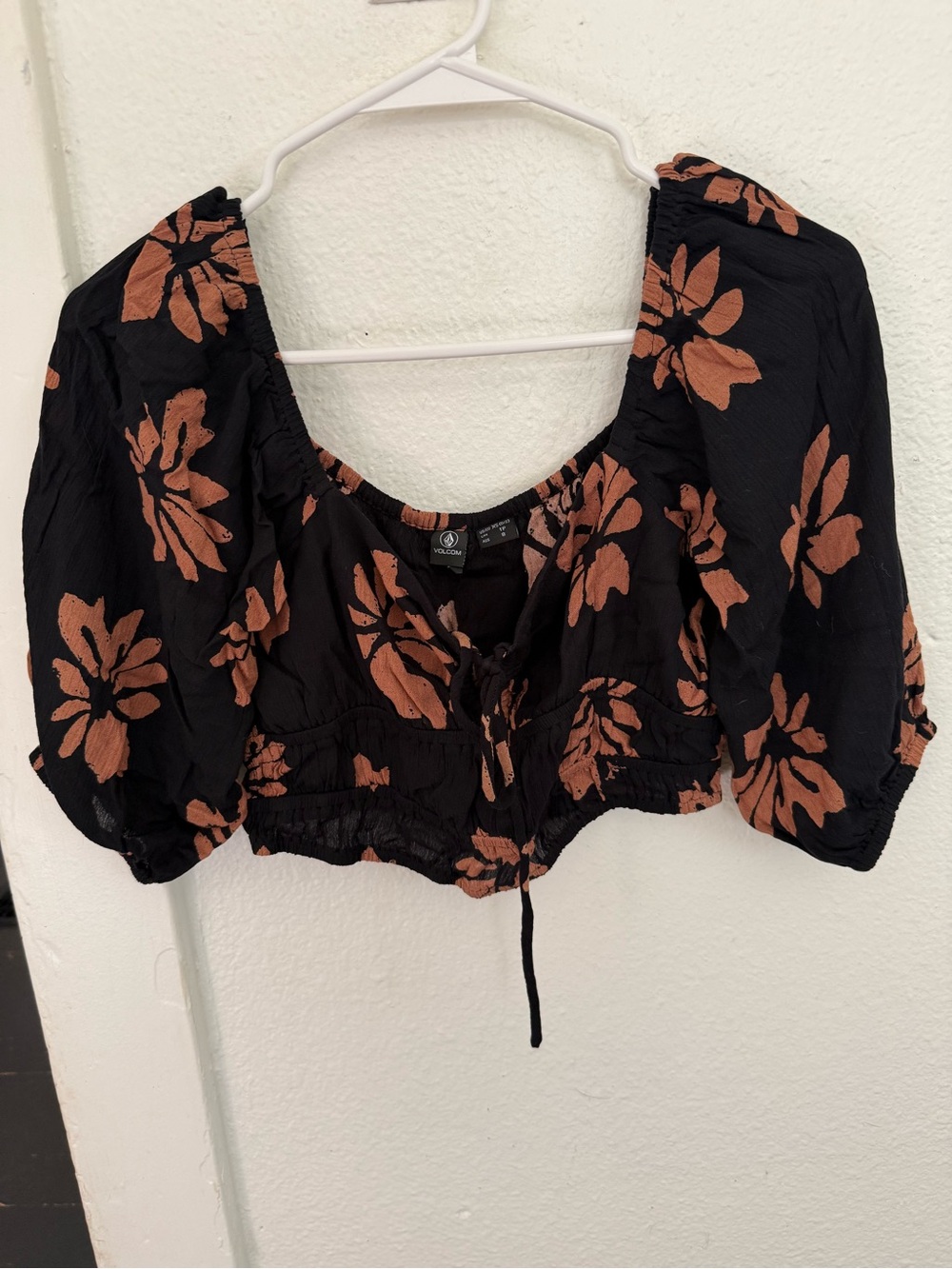 Floral crop top